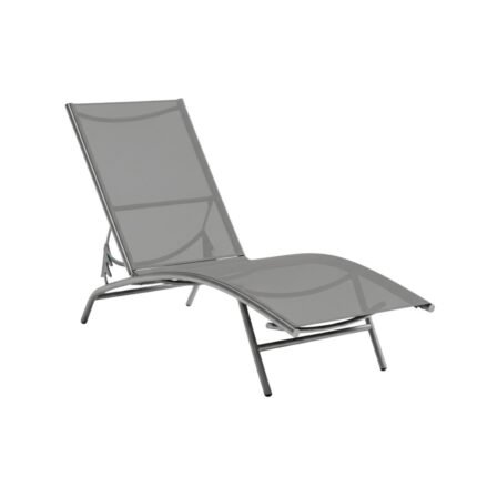 ZEPHLY Ergonomischer Lounge Sessel Outdoor | Moderne Gebogene Gartenliege
