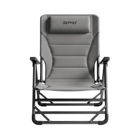 ZEPHLY Klappbarer Outdoor-Stuhl Faltbar & Leicht | Wetterfester Campingstuhl